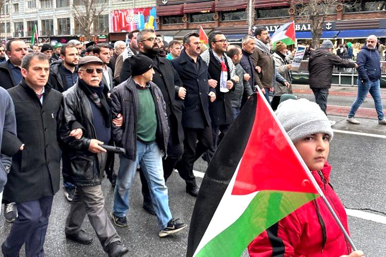 AGD Kayseri’den ‘Büyük Filistin’ Yürüyüşü