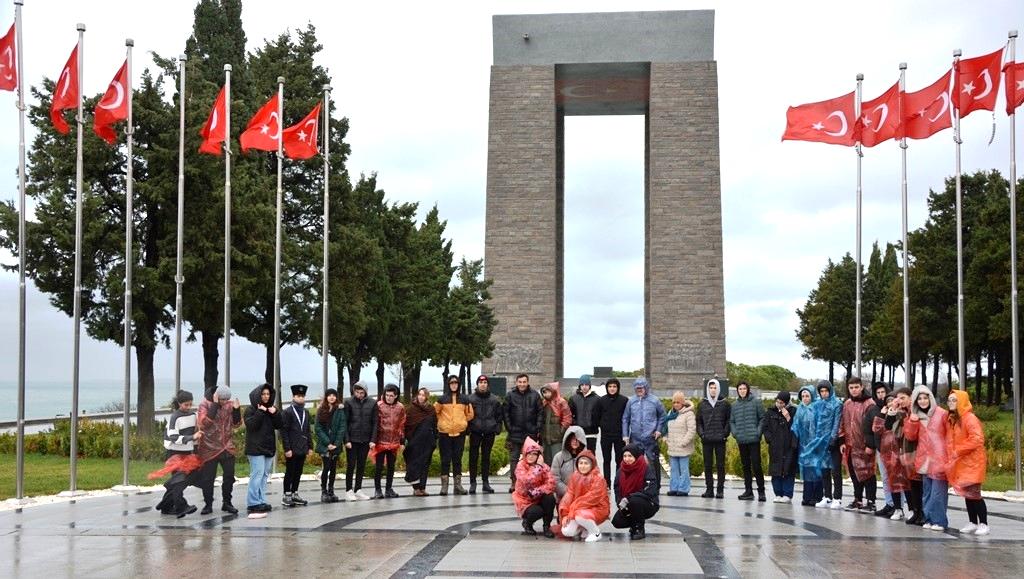 Altınovalı öğrenciler Çanakkale’de