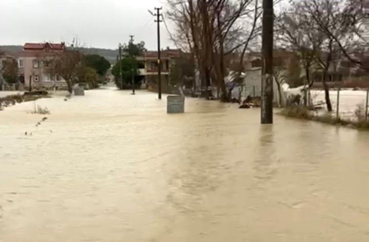 Edirne’nin Keşan ilçesinde şiddetli