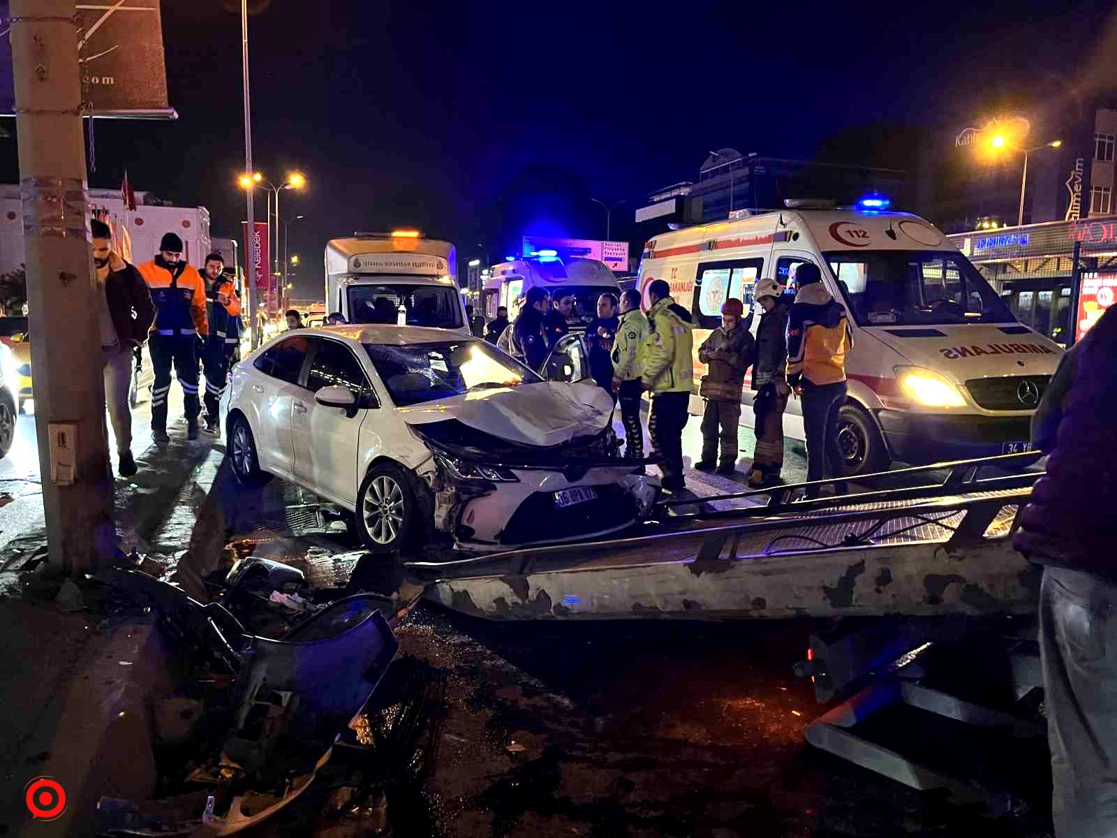 Avcılar E-5’te trafik kazası: 4 yaralı