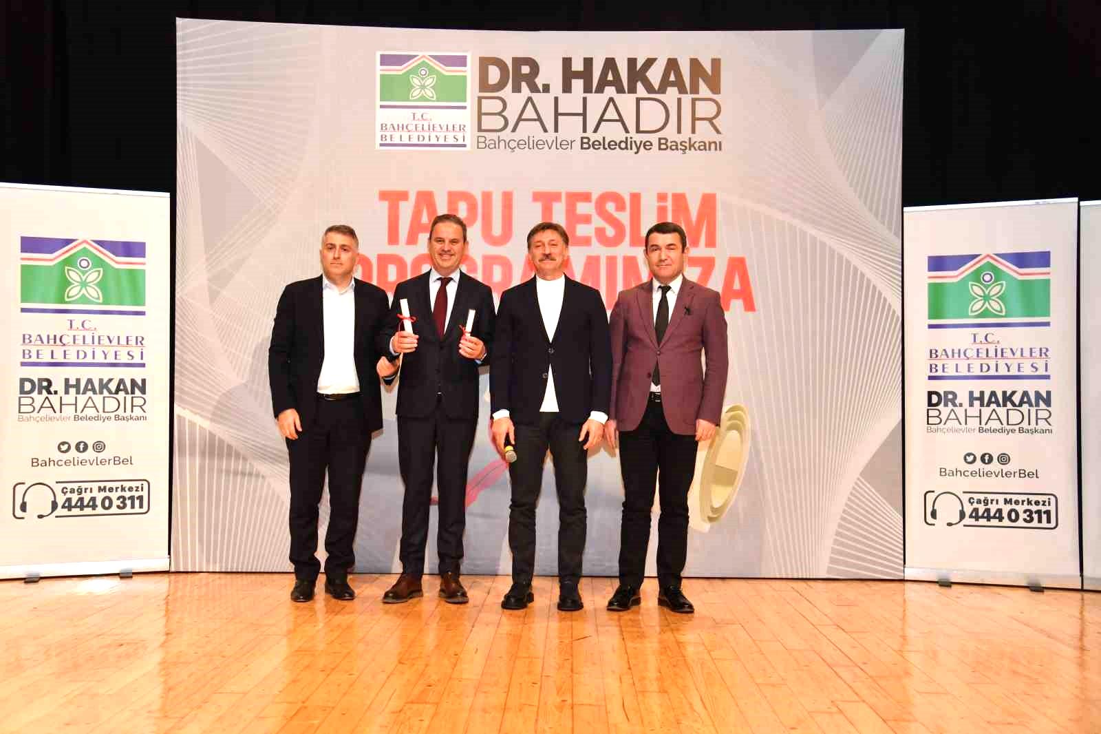 Bahçelievler’de 40 yıllık imar, çarpık yapılaşma ve tapu sorunu çözüldü