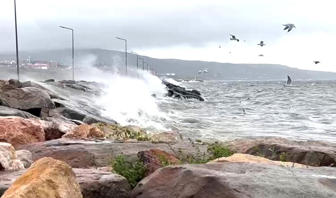 Balıkesir’in Bandırma İlçesinde akşam