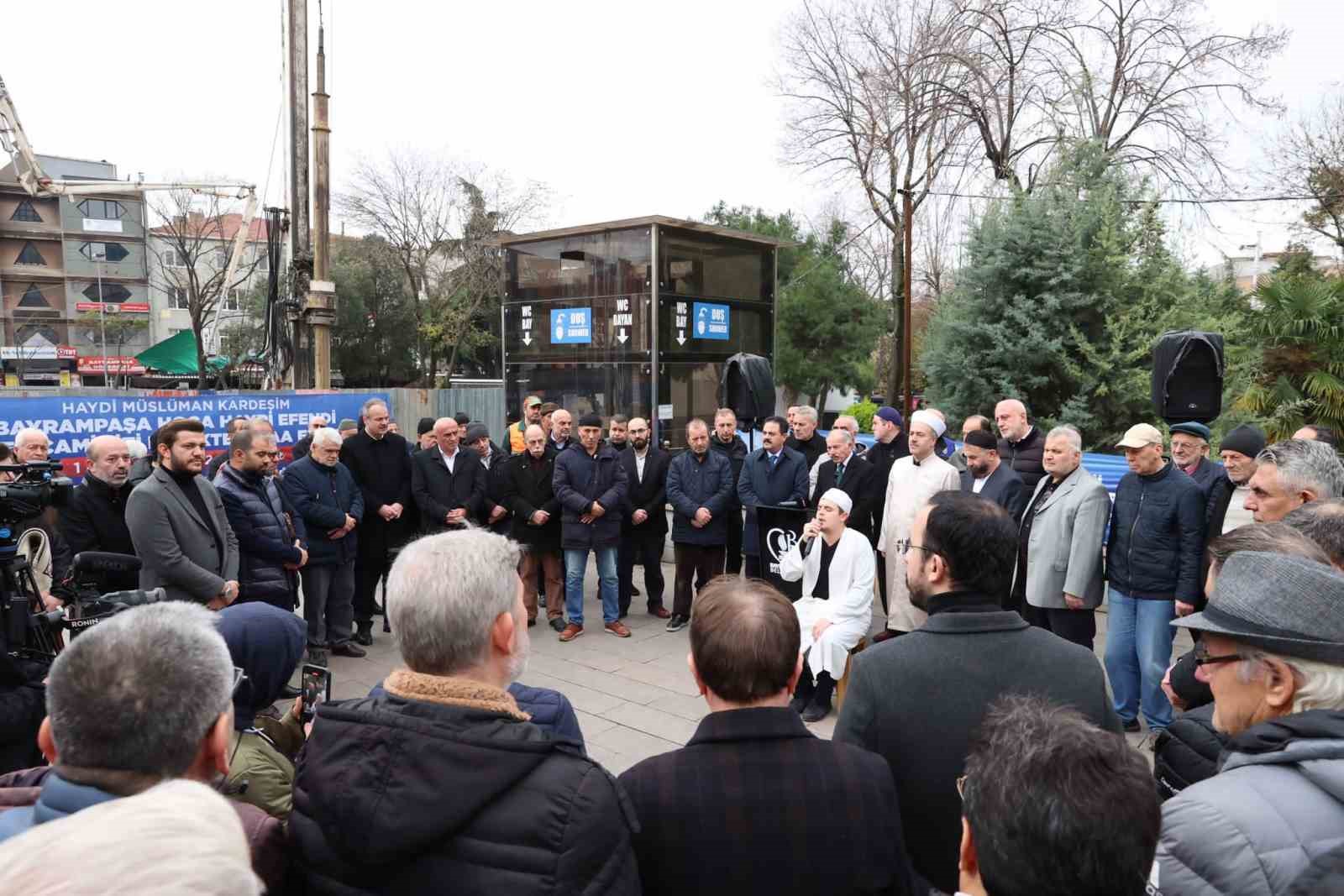 Bayrampaşa’nın simge yapısı Hoca Hayri Efendi Merkez Camii yenileniyor