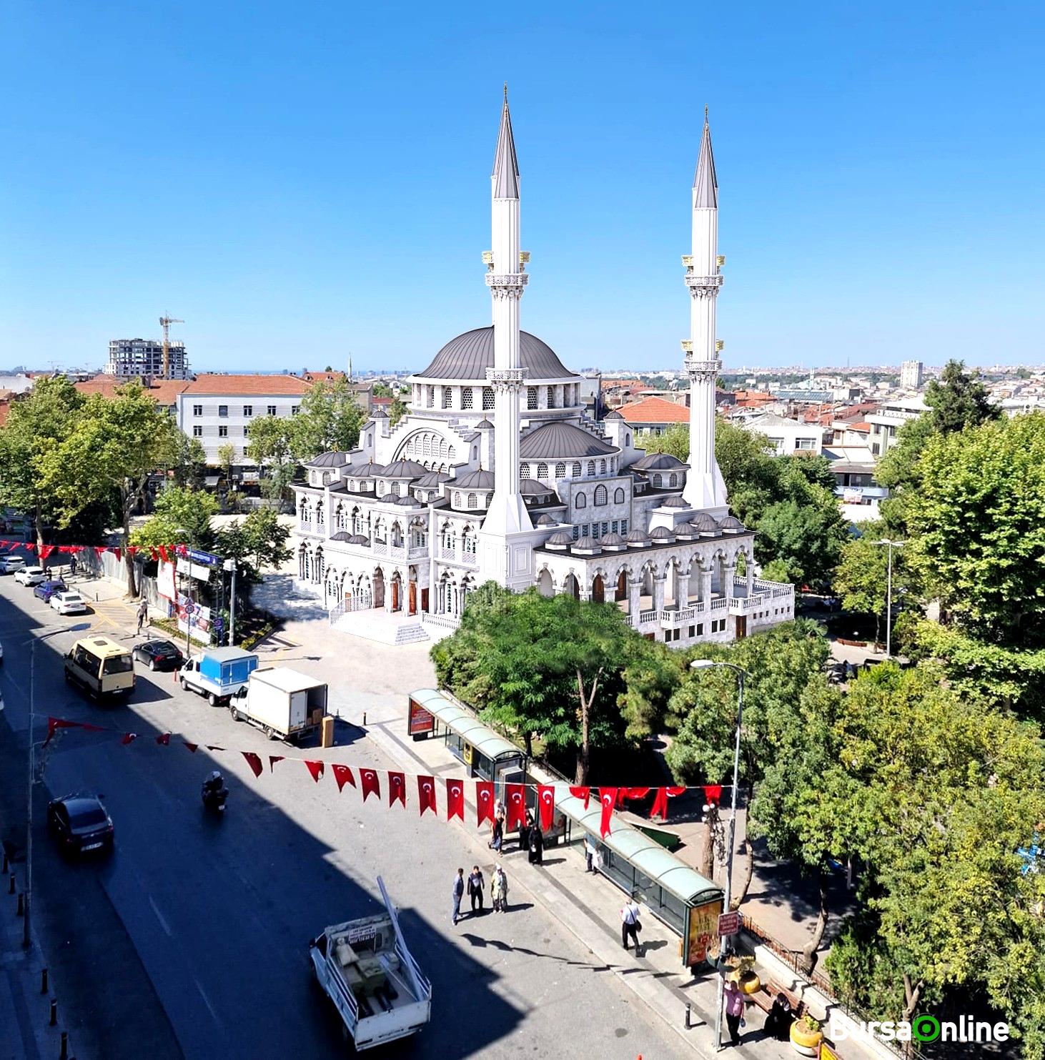 Bayrampaşa’nın simge yapısı Hoca Hayri Efendi Merkez Camii yenileniyor