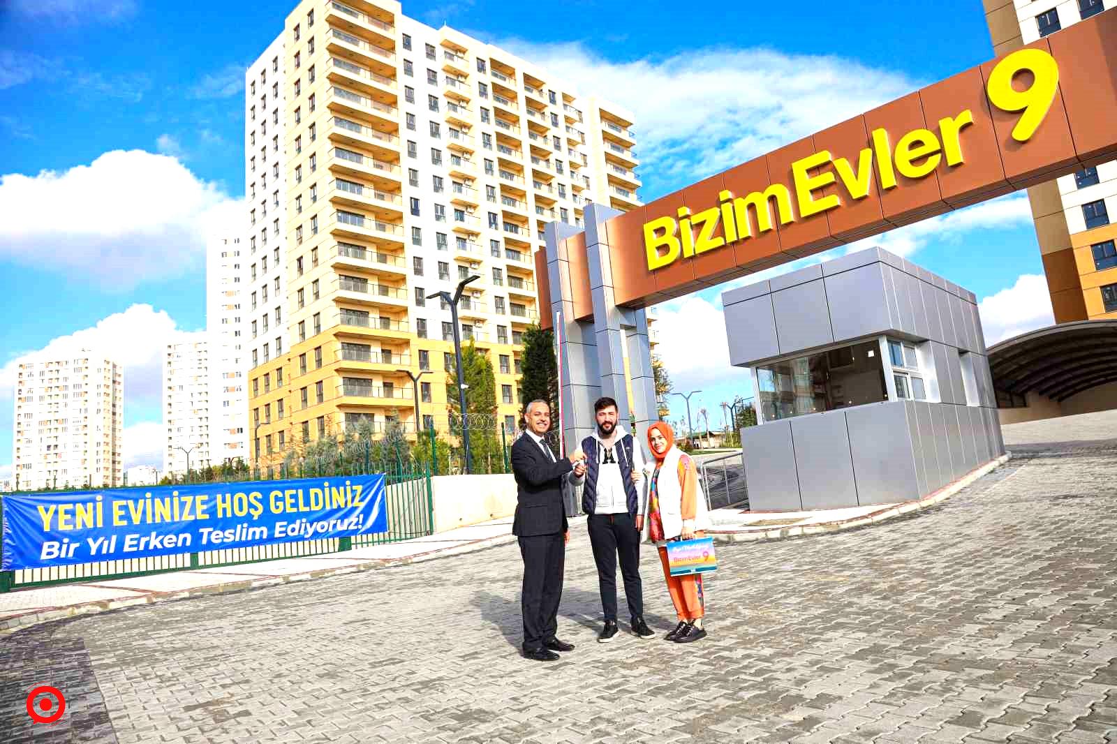 Bizim Evler 9 ve 10’da daire teslimleri 1 yıl erken başladı