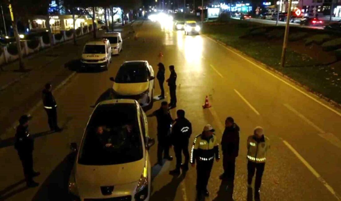 Bursa’da polis tarafından yapılan