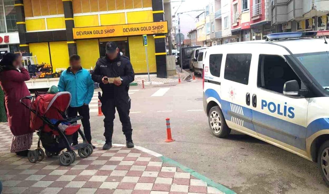 Bursa’nın Karacabey ilçesinde polis