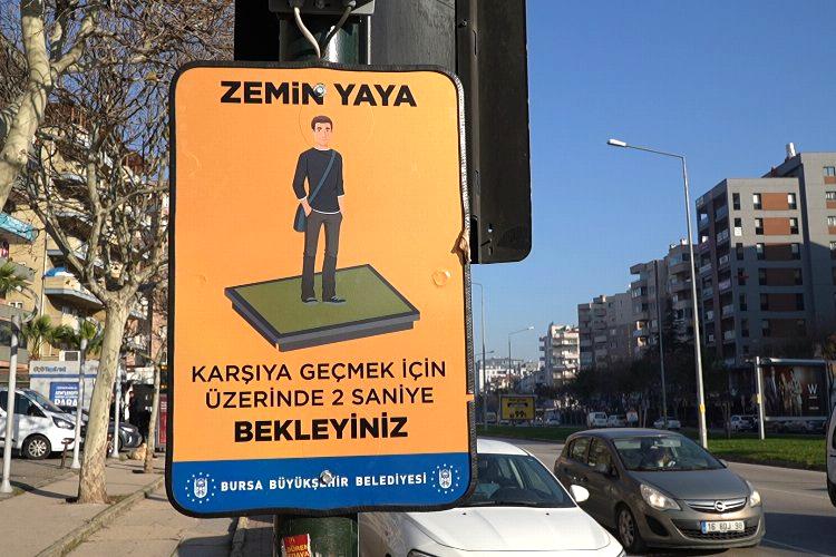 Bursa’da trafik yayalara göre tasarlanıyor