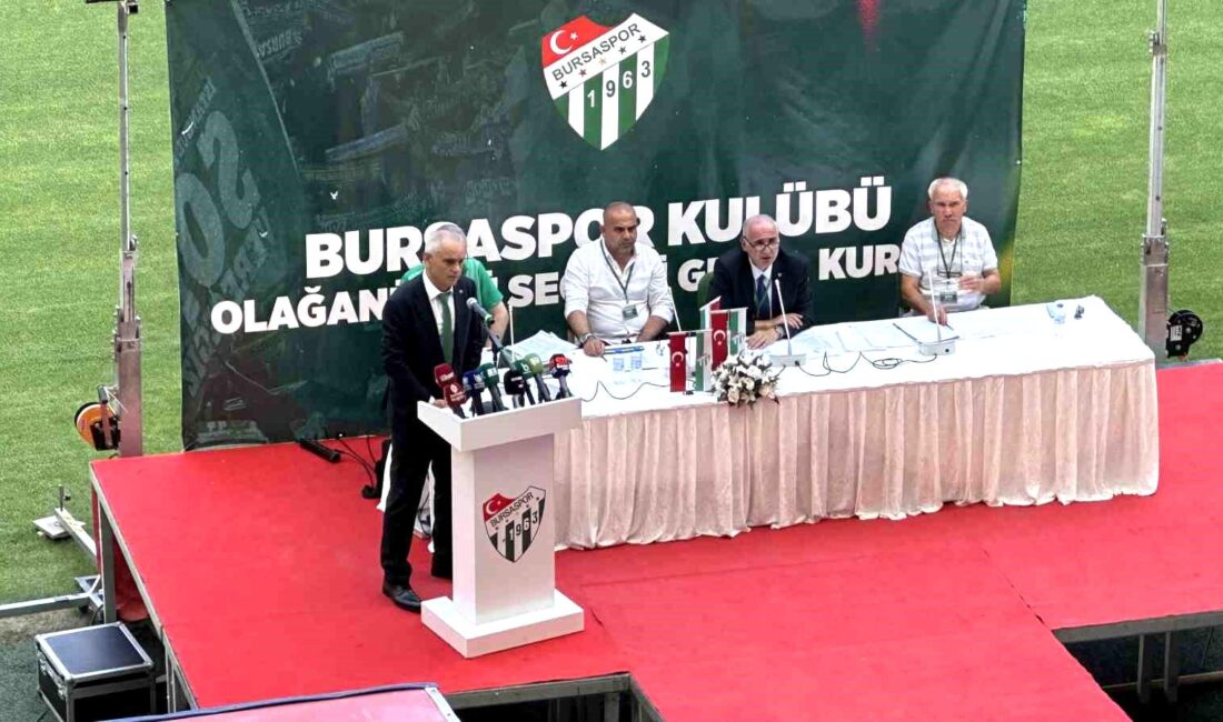 Bursaspor idaresi yaptığı toplantı