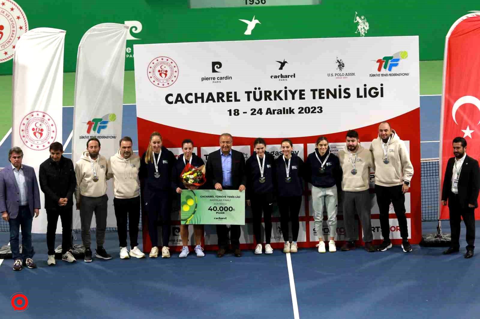 Cacharel Türkiye Tenis Ligi’nde kadınların şampiyonu ENKA Spor Kulübü