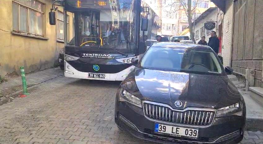 CHP’li Milletvekilinin aracı Tekirdağ’da