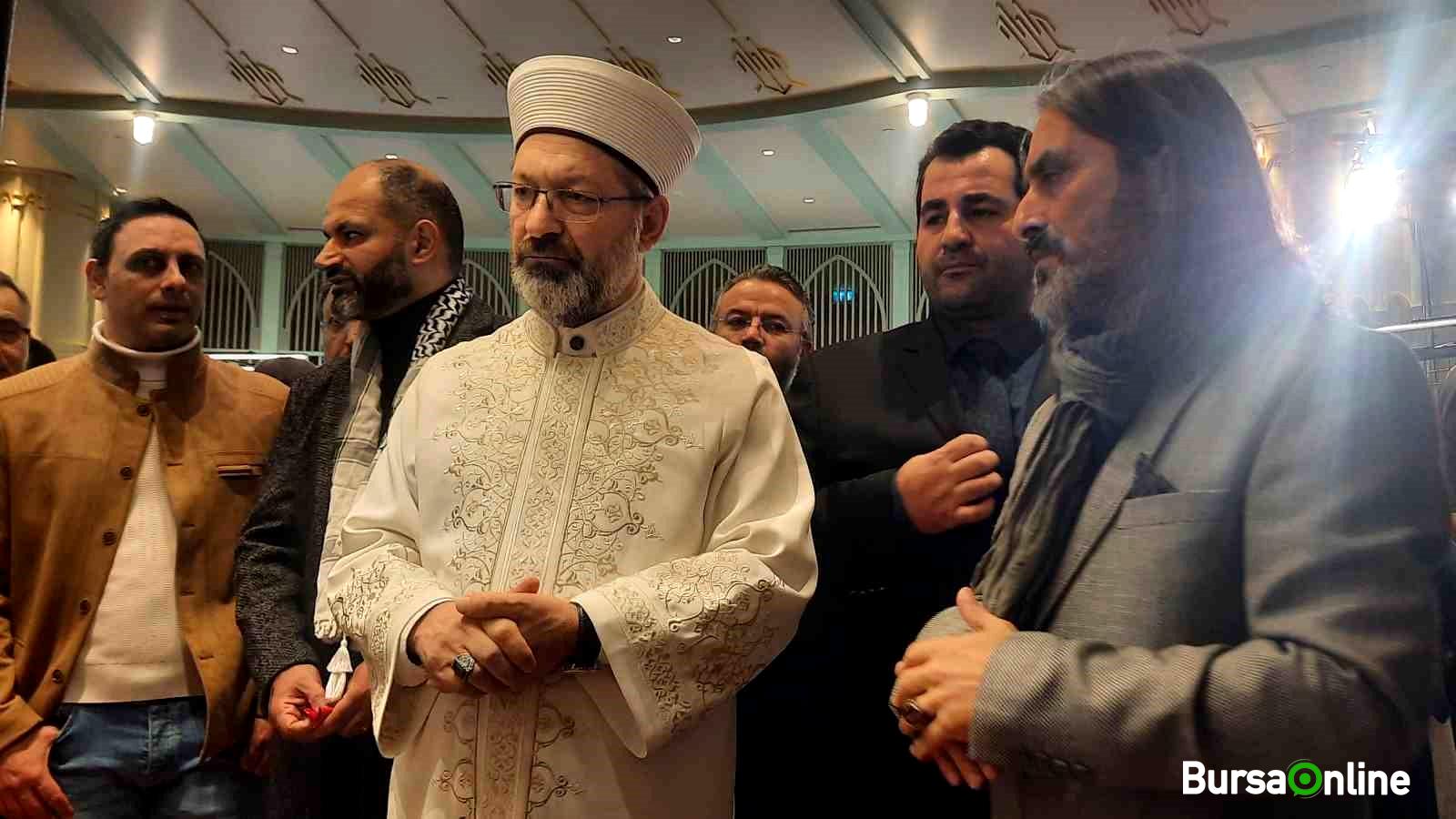 Diyanet İşleri Başkanı Erbaş: "Filistin insanlığın vicdanını kanatan acılara sahne olmakta, İslam ülkeleri yeterince tepki veremedi"