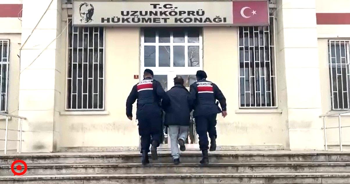 Edirne’de 6 yıl 33 ay cezası bulunan firari dolandırıcı yakalandı