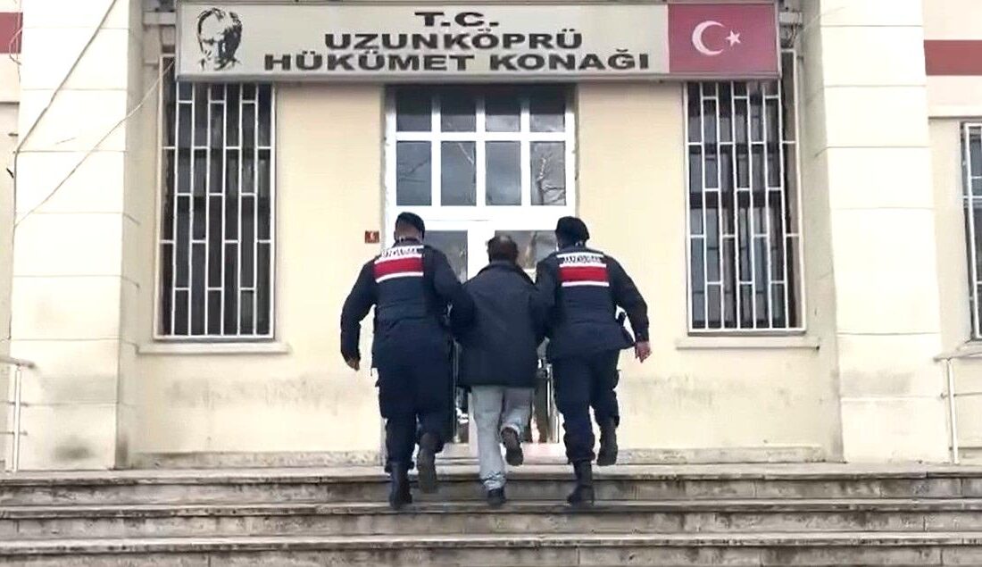 Edirne’de jandarma ekiplerinin yaptığı