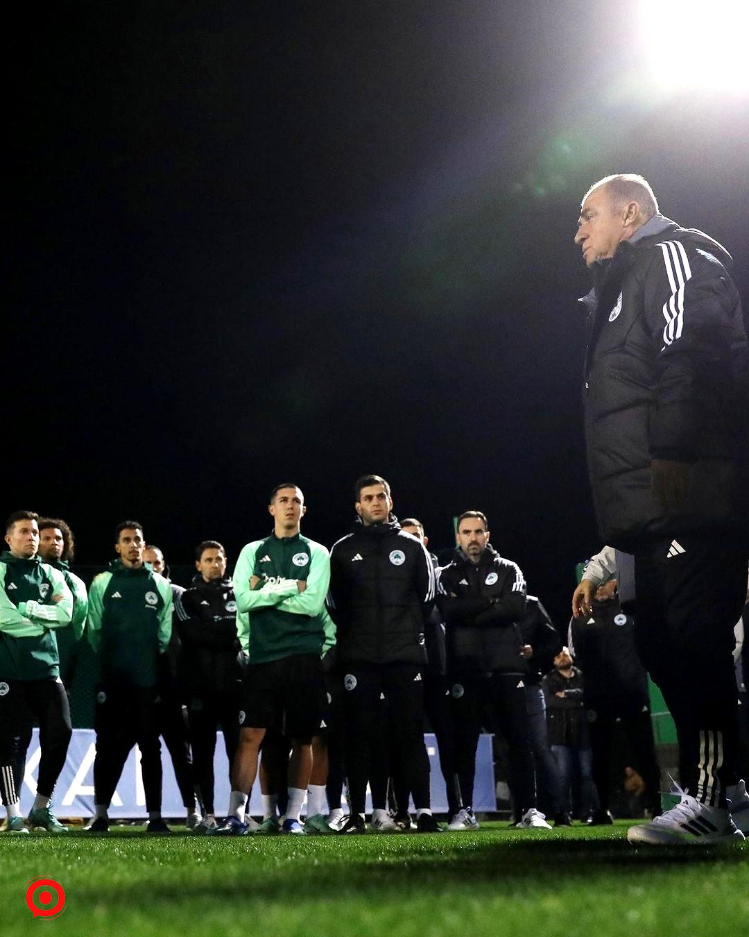 Fatih Terim, Panathinaikos ile ilk antrenmanına çıktı