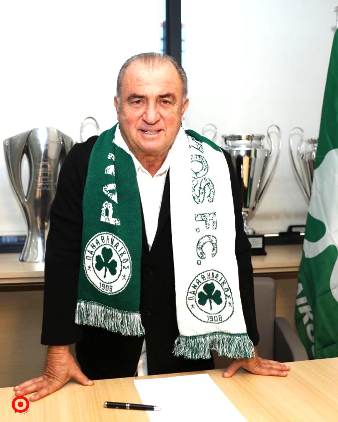 Fatih Terim, Panathinaikos’a resmi imzayı attı