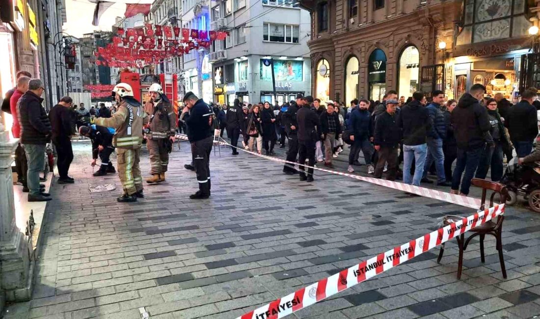 İstiklal Caddesi’nde bir iş