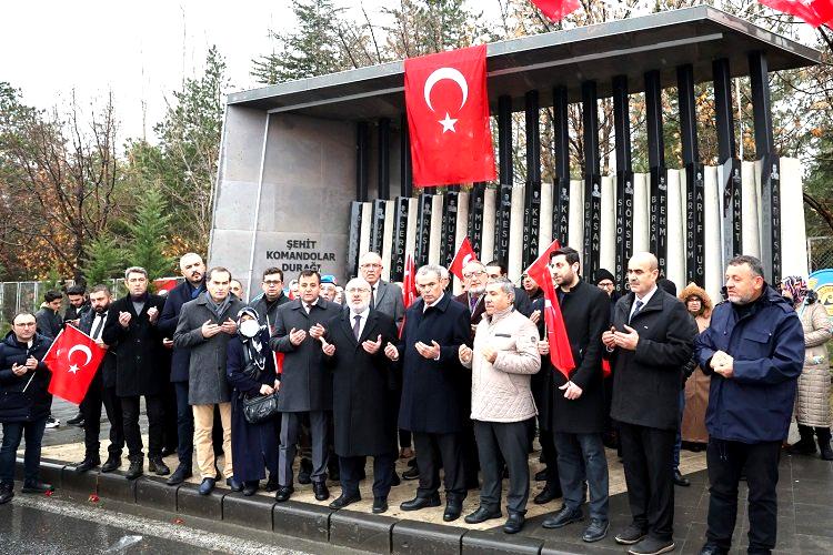 Kayseri Üniversitesi 17 Aralık şehitlerini andı