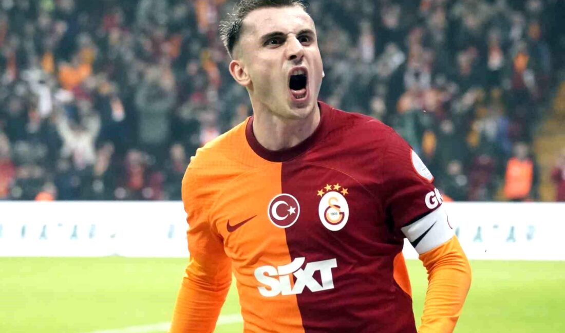 Galatasaraylı futbolcu Kerem Aktürkoğlu,