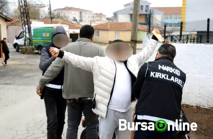 Kırklareli’de özel harekat destekli "Narko" denetimi