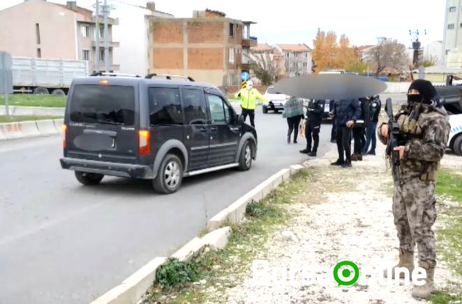 Kırklareli’de özel harekat destekli "Narko" denetimi