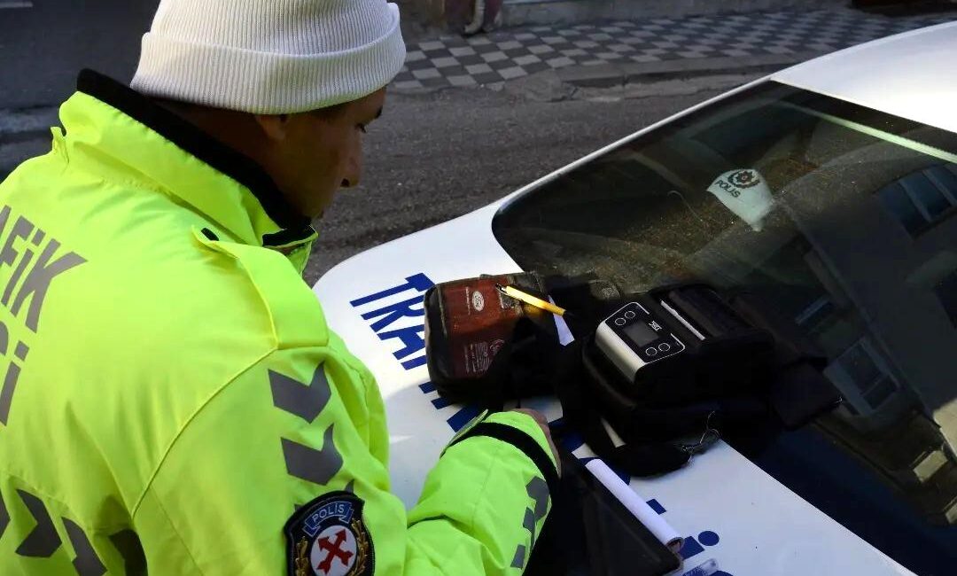 Kırklareli’de trafik ekiplerince yapılan