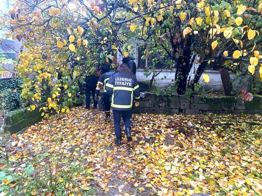 Kırklareli’nde bir kişi evinde yanmış halde bulundu