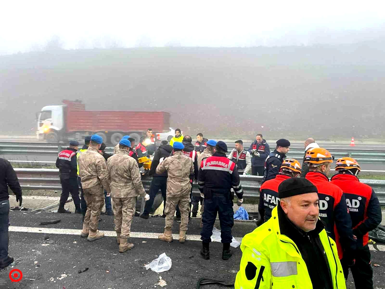 Kuzey Marmara Otoyolu’nda feci kaza: 11 ölü, 57 yaralı