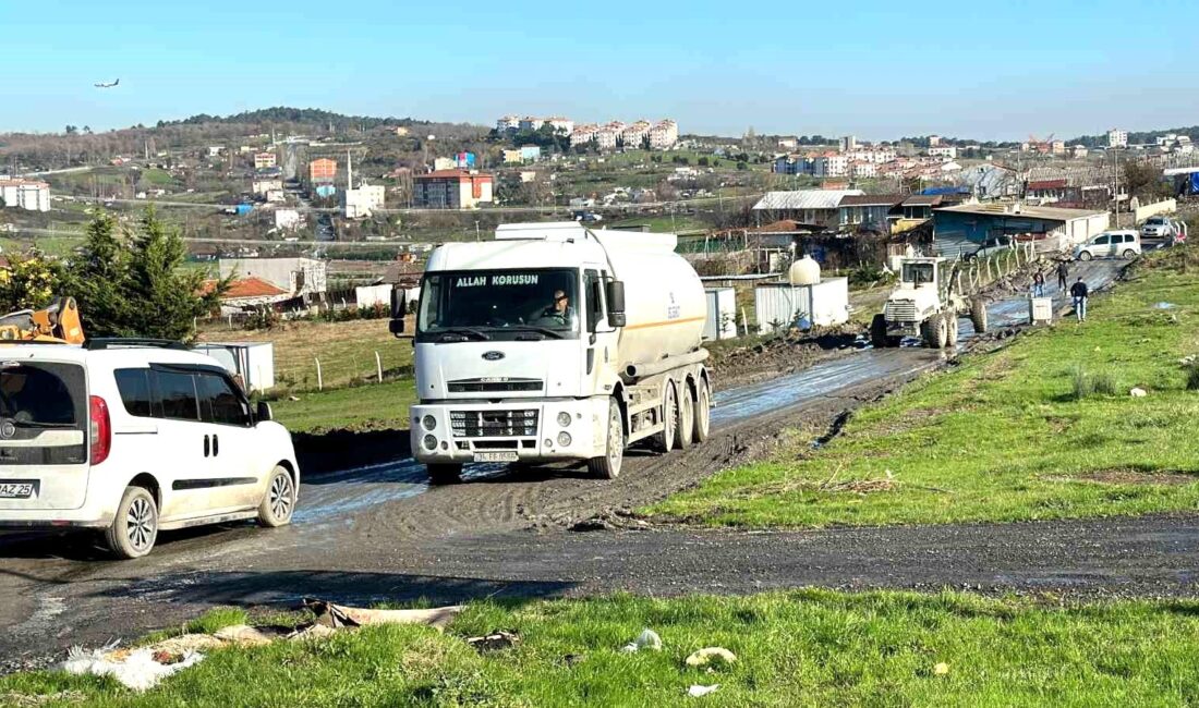 Arnavutköy’de villaların yapıldığı şantiye