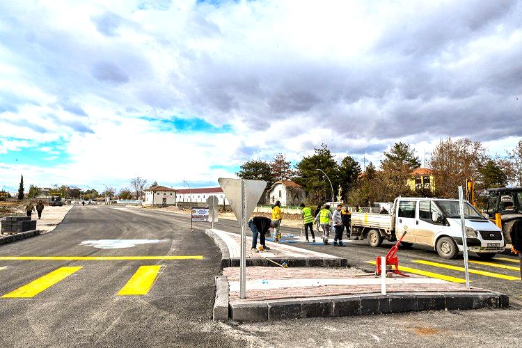 Malatya’da tamamlanan bağlantı yoluna Başkan Gürkan’dan inceleme