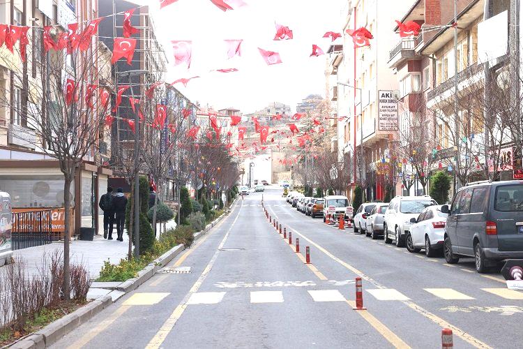 Nevşehir bayraklarla donatıldı