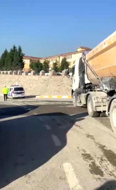 Pendik’te şoförünün ani fren