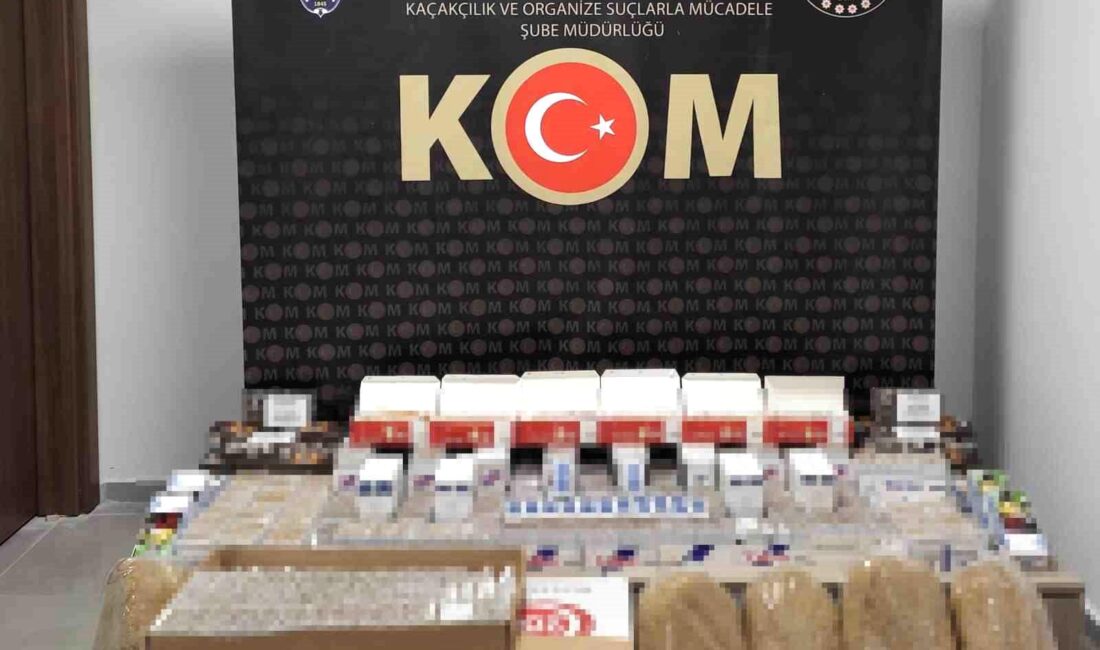 Tekirdağ polisi kaçak sigaraya