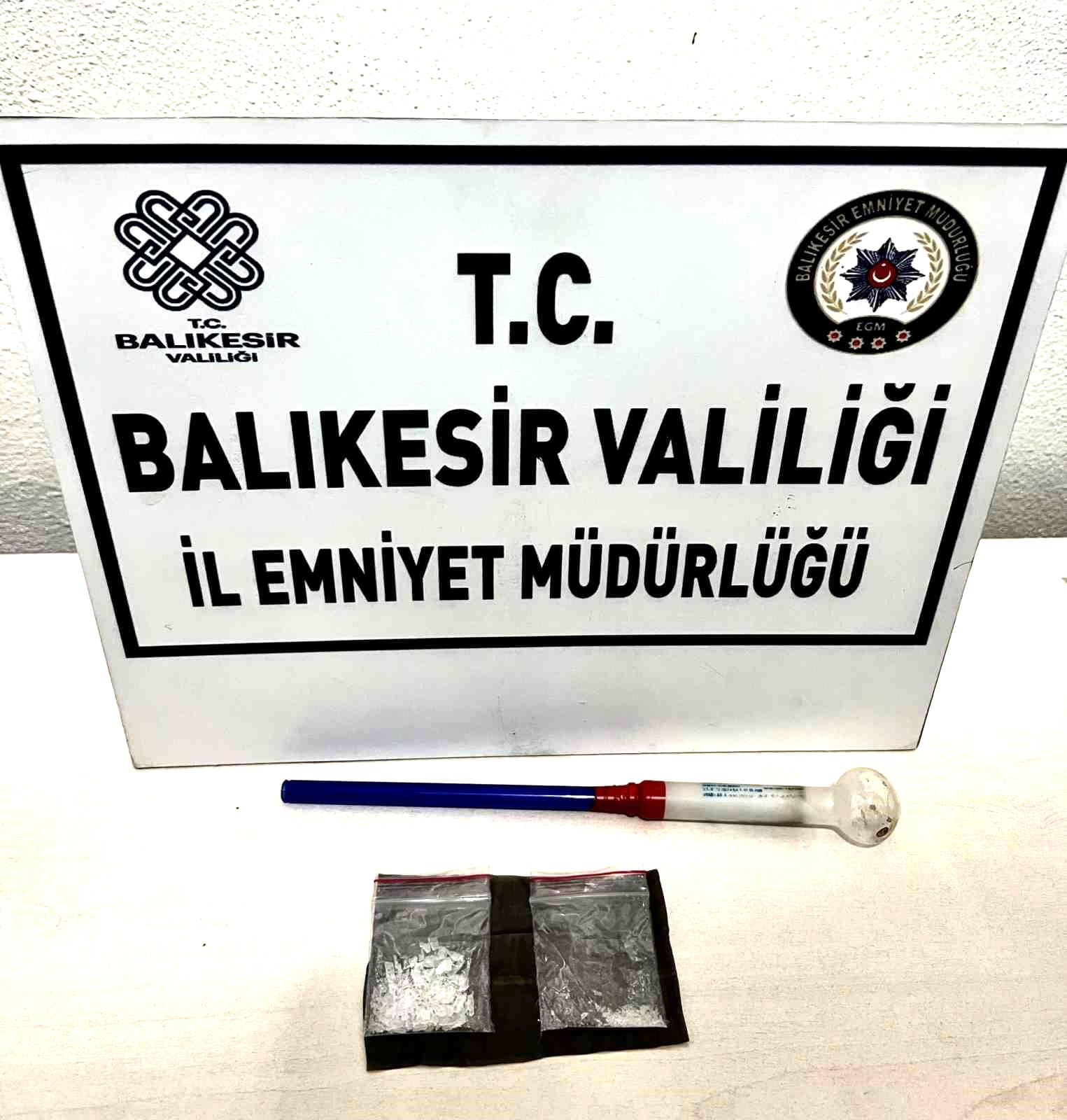 Susurluk’ta uyuşturucu operasyonunda 1 kişi yakalandı