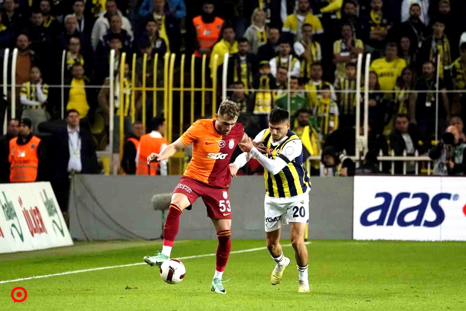 Trendyol Süper Lig: Fenerbahçe: 0 - Galatasaray: 0 (İlk yarı)