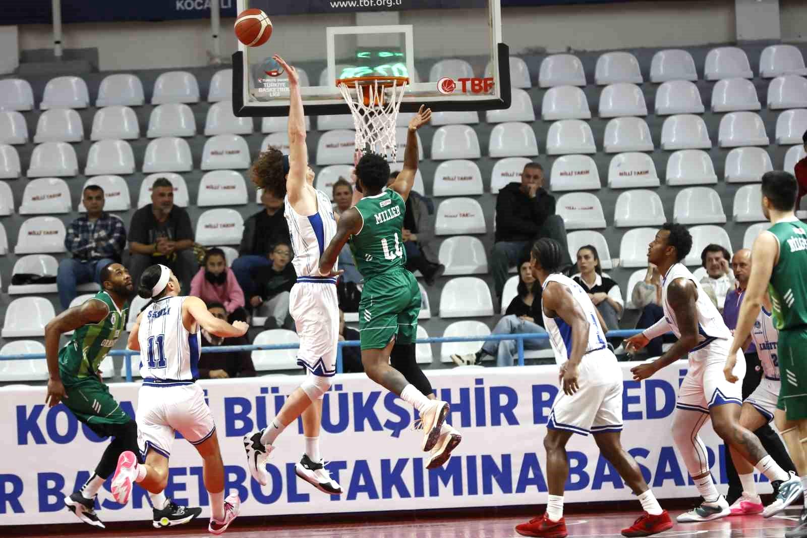 Türkiye Basketbol Ligi: Kocaeli BŞB Kağıtspor: 83 – OGM Ormanspor: 85