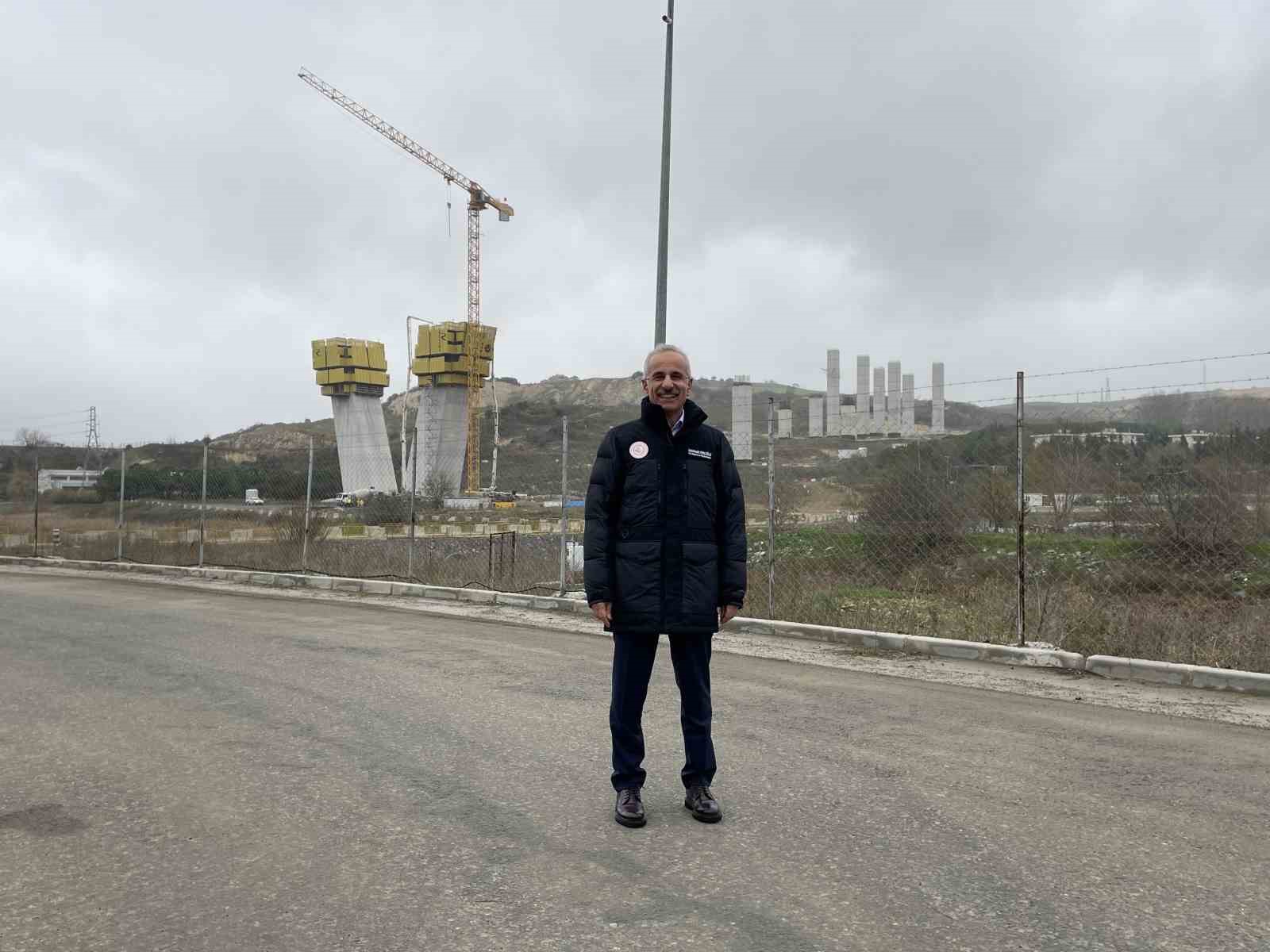 Ulaştırma ve Altyapı Bakanır Uraloğlu, “Nakkaş-Başakşehir Kesimindeki çalışmaları 2026 yılında tamamlamayı hedefliyoruz”