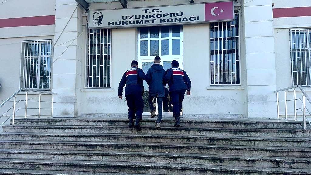 Edirne’nin Uzunköprü ilçesinde jandarma