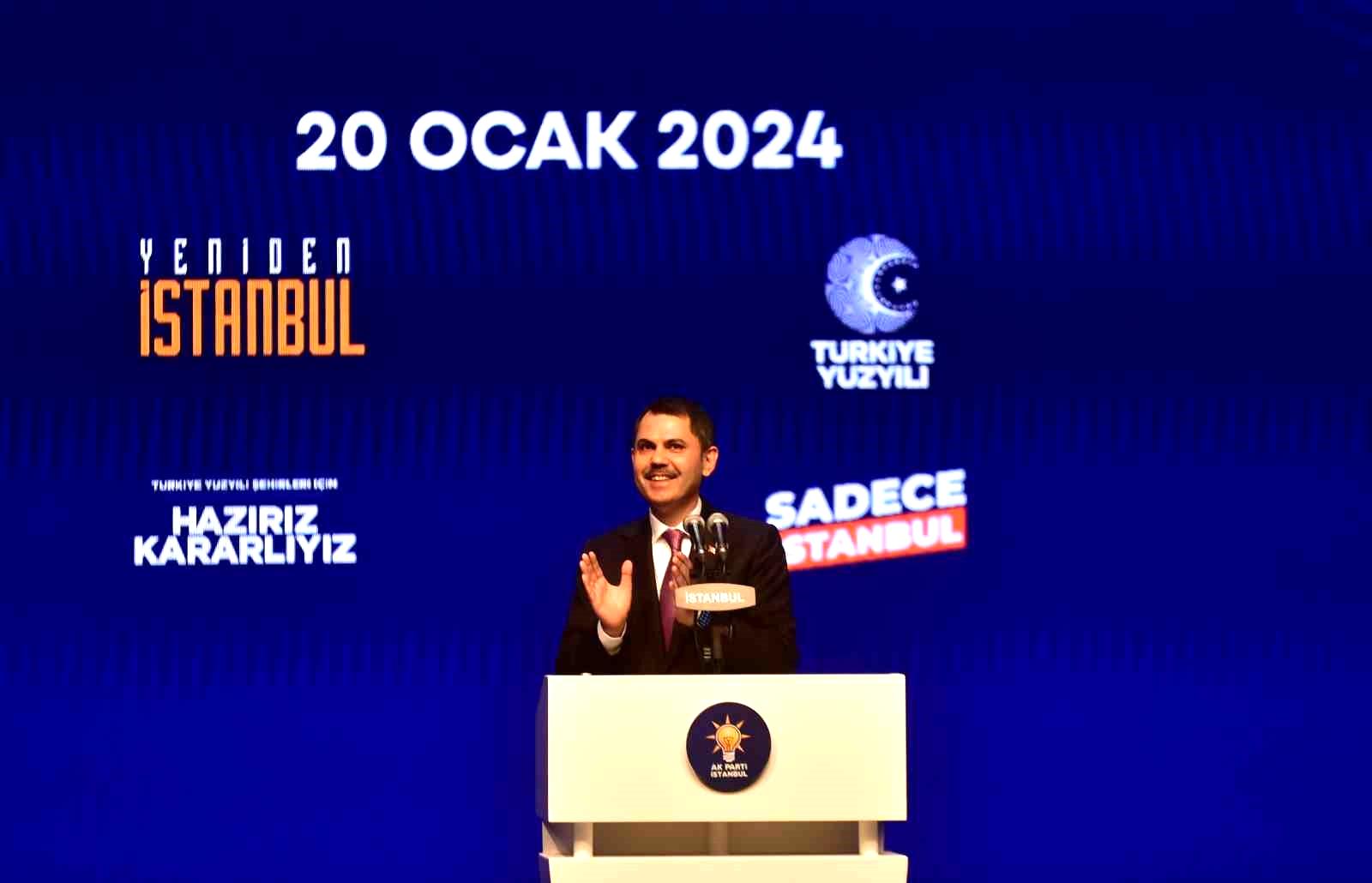 AK Parti İBB Başkan adayı Kurum: “İstanbul’da oluşan tüm karmaşayı sonlandıracağız”