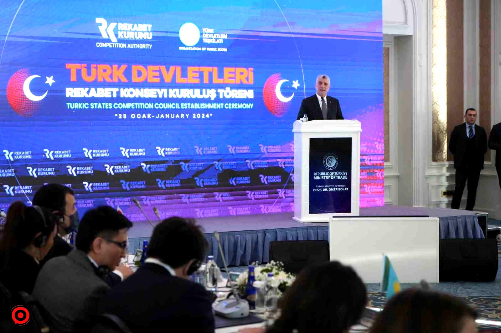 Bakan Bolat: ‘‘TDT üye ülkelerinin 2023 yılındaki ticaret hacmi 42 milyar dolara yükseldi’’