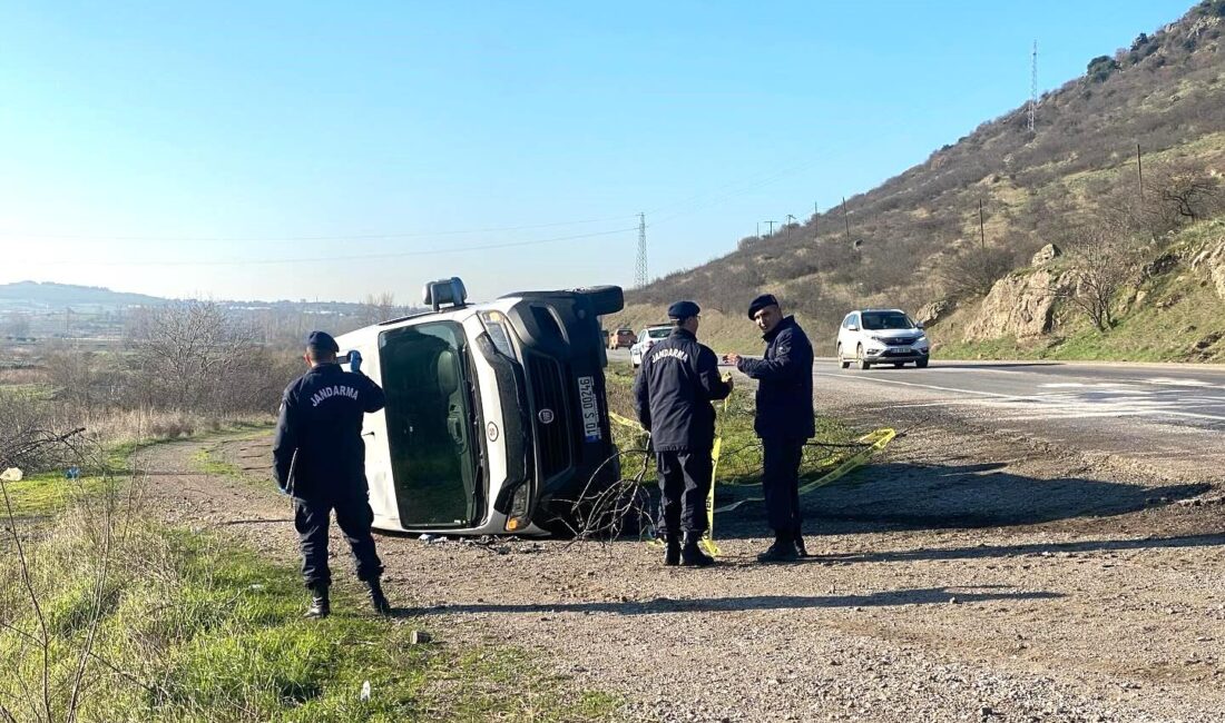 Balıkesir’in Kepsut ilçesinde yoldaki