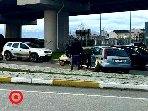 Bandırma’da trafik kazası: 2 yaralı