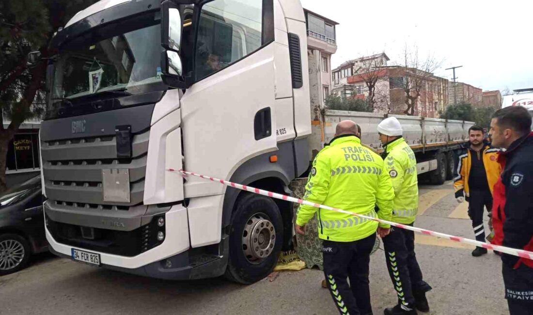 Balıkesir’in Bandırma ilçesinde, yaya