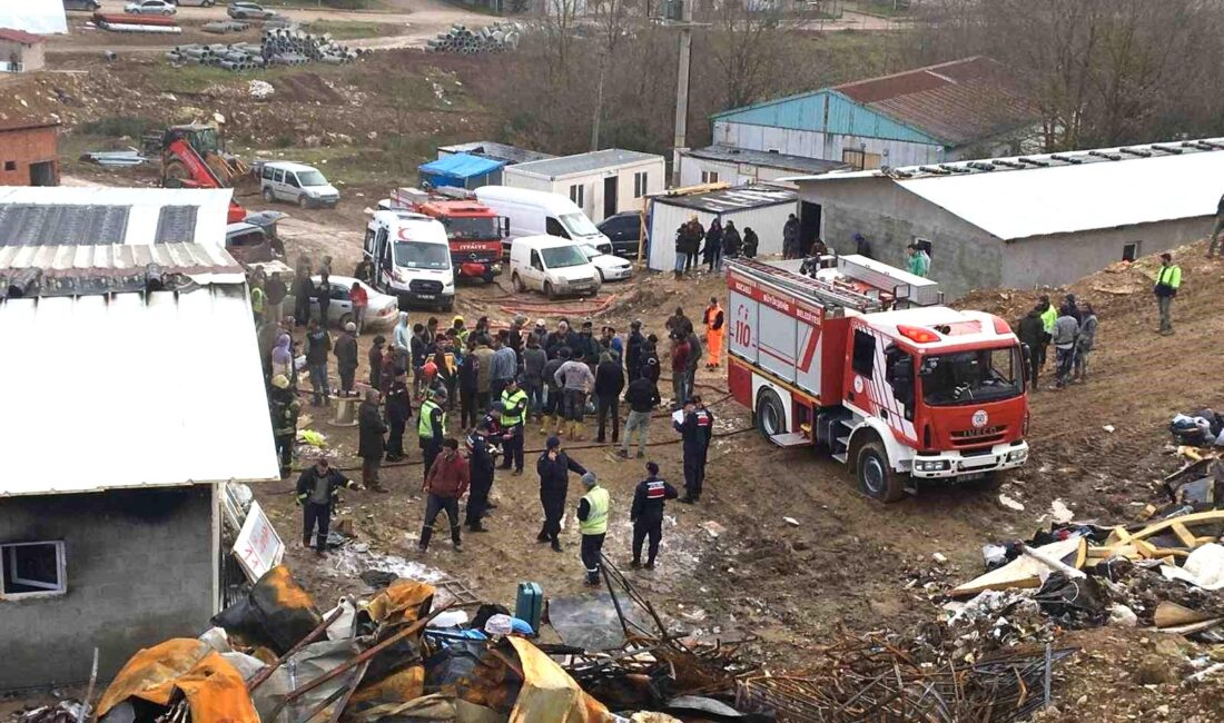 Kocaeli’nin Körfez ilçesinde şantiye