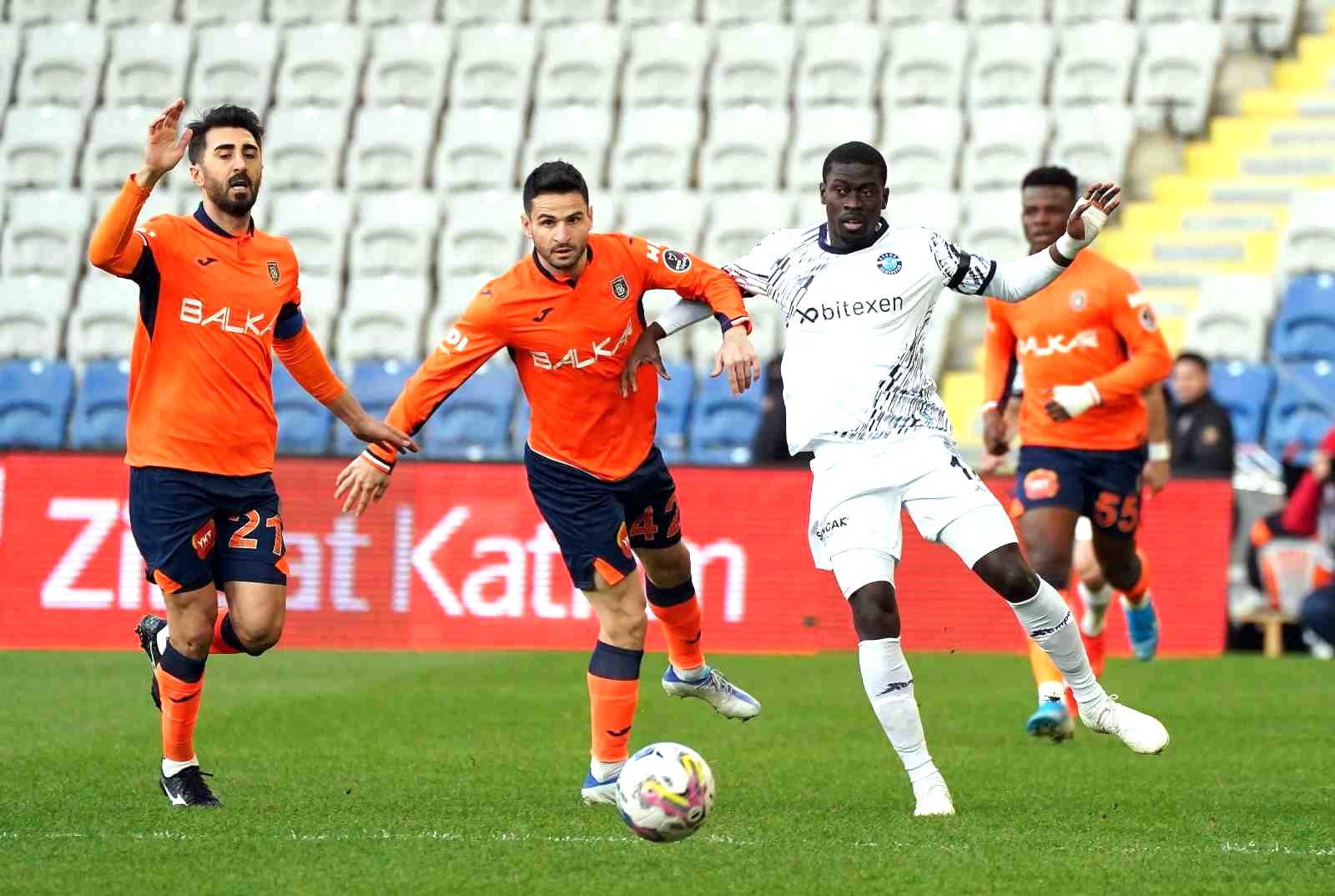 Başakşehir ile Adana Demirspor 5. randevuda