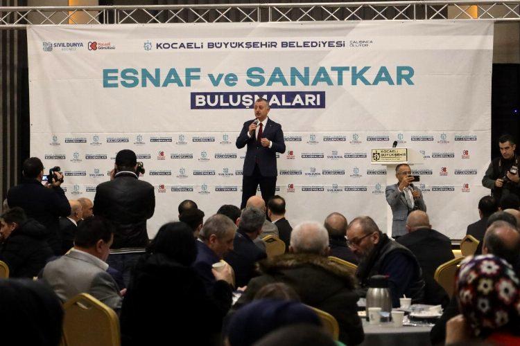 Esnaf ve sanatkârlarla bir