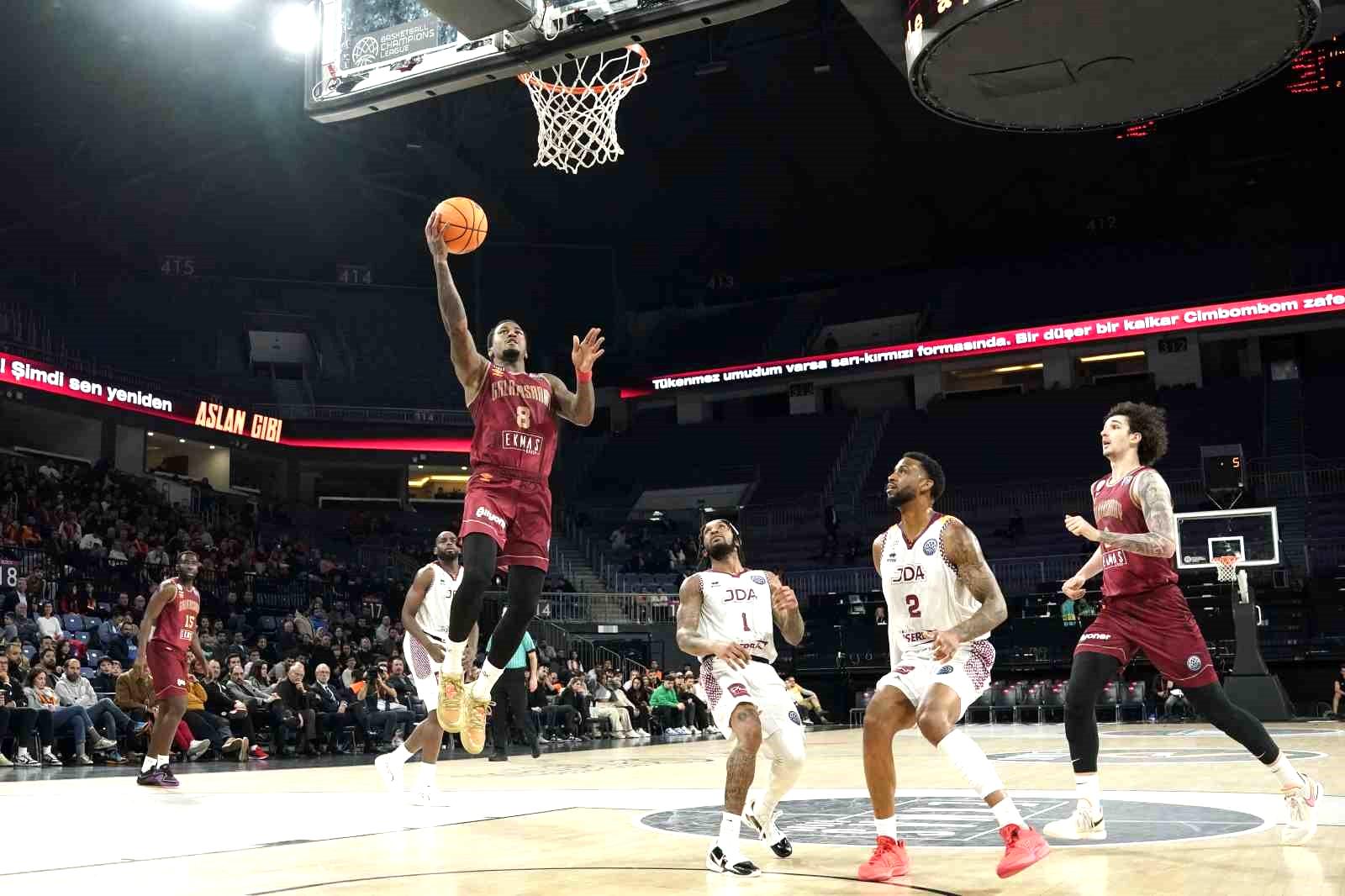 Basketbol Şampiyonlar Ligi: Galatasaray: 93 – JDA Bourgogne Dijon: 96