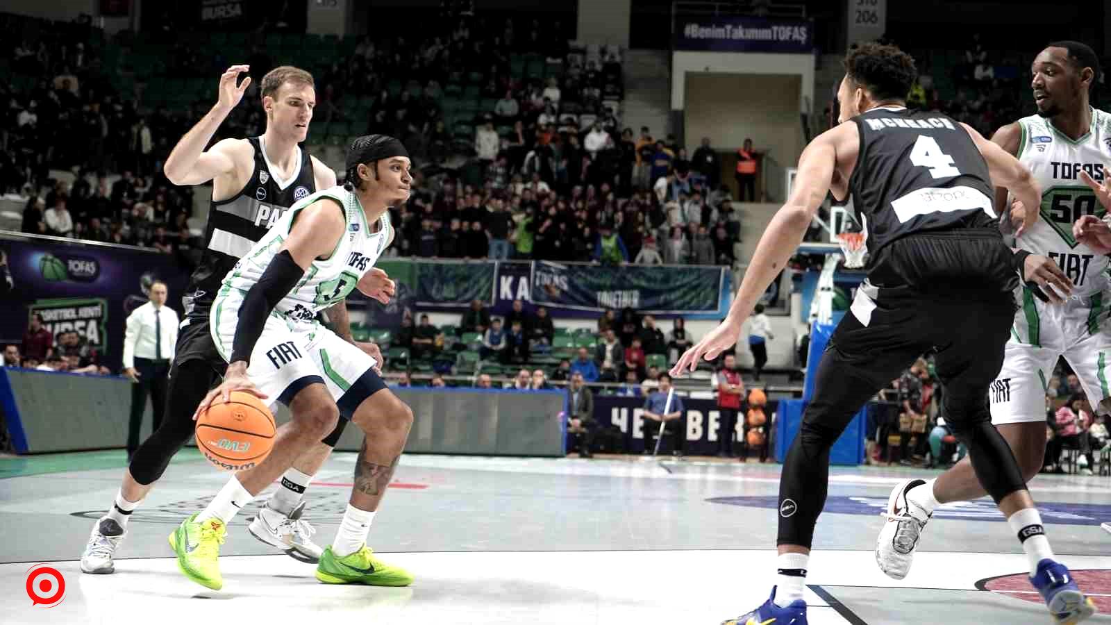 Basketbol Şampiyonlar Ligi: Tofaş: 87 - PAOK: 88