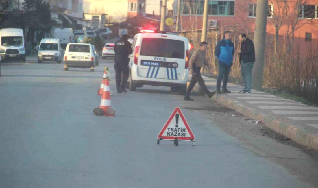 Çanakkale’nin Bayramiç ilçesinde motosikletin