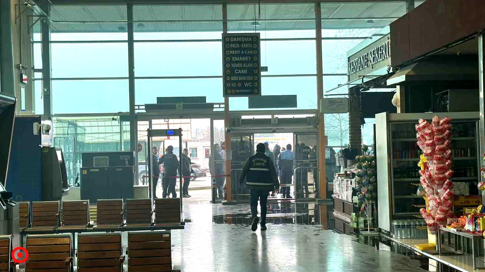 Bursa Şehirlerarası Otobüs Terminali’nde korkutan yangın